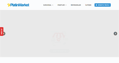 Desktop Screenshot of platinmarket.com